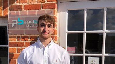 Introducing Paul Basham Associates’ Pur-fect new graduate Tom Purnell
